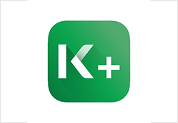 K PLUS(カシコン銀行）ロゴ
