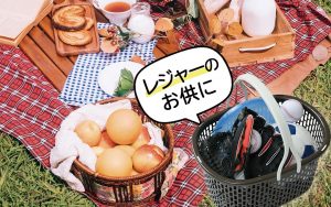 エコバックのかわりに♪ 使い勝手のいいおしゃれ買い物カゴ
