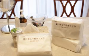 使い捨てだから清潔！ 肌触りのいいコーナンおすすめ不織布フェイスタオル