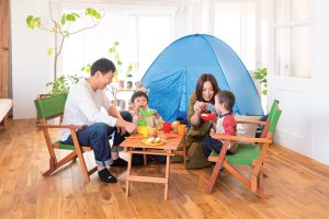 キャンプギアで在宅避難訓練。防災キャンプを体験してみよう！