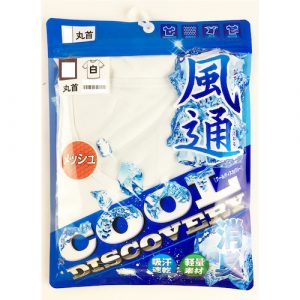 4522831348688_4 ＰＲＯＡＣＴクールディスカバリーメッシュ丸首Ｌホワイト